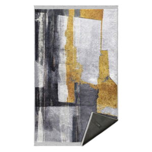 Žluto-šedý koberec běhoun 80x200 cm – Mila Home