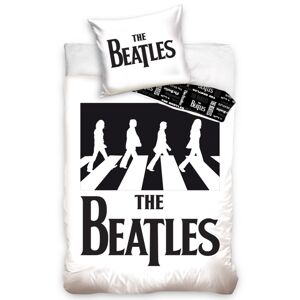Carbotex Bavlněné povlečení The Beatles Abbey Road, 140 x 200 cm, 70 x 90 cm