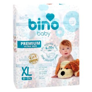 Bino Baby Dětské jednorázové pleny Premium XL, 60 ks