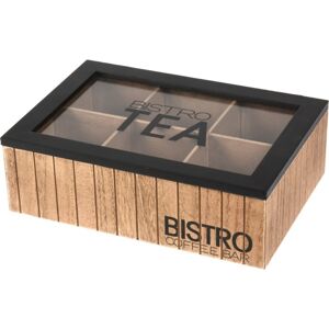 Box na čajové sáčky Bistro, 24 x 7,5 x 16,5 cm