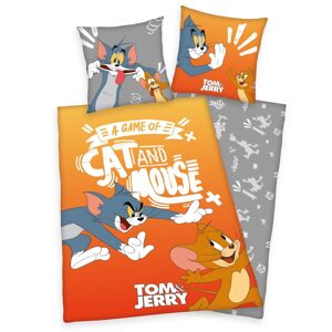 Herding Dětské bavlněné povlečení Tom a Jerry, 140 x 200 cm, 70 x 90 cm