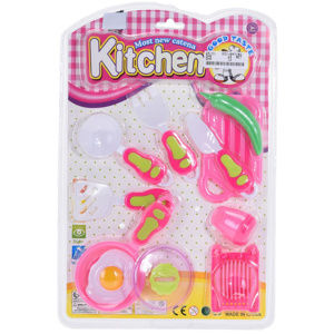 Dětský hrací set Food and kitchen Knife, 11 ks