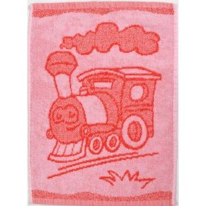 Profod Dětský ručník Train red, 30 x 50 cm
