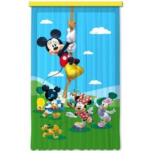 Dětský závěs Mickey & Minnie, 140 x 245 cm