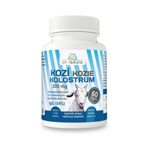 Dr.Natural Kozí Kolostrum IgG 54% 200 mg, 60 cps.,