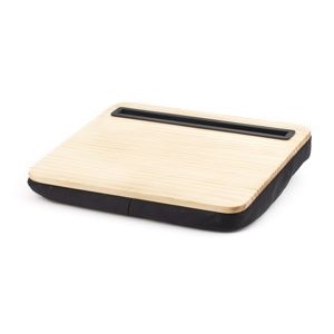 Dřevěný stolek na tablet, 34 x 24 x 5 cm