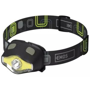 EMOS LED čelovka, 3 W + COB