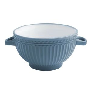 Florina Keramická polévková miska Doric 620 ml, modrá