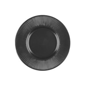 Florina Sada dezertních talířů Capri, 22 cm, 6 ks, černá