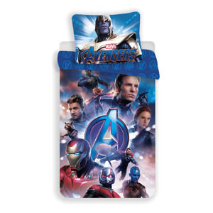 Jerry Fabrics Bavlněné povlečení Avengers Endgame, 140 x 200 cm, 70 x 90 cm