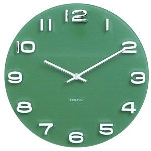 Karlsson 5640GR Designové nástěnné hodiny, 35 cm