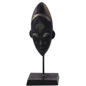 Koopman Dekorační africká maska Meru, 21 cm
