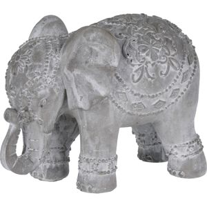 Koopman Dekorativní Africký slon, 15,5 cm