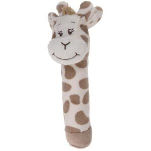 Koopman Dětské plyšové pískátko Žirafa, 16 cm