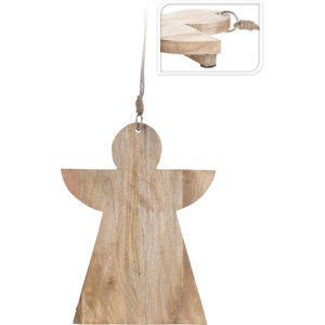 Dřevěné prkénko Anděl, 36 cm