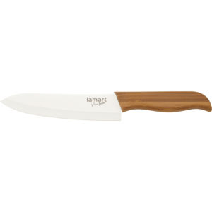 Lamart LT2054 nůž kuchařský keramický Bamboo, 16 cm