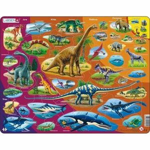 Larsen Puzzle Dinosauři, 85 dílků