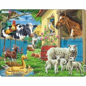 Larsen Puzzle Zvířata na farmě, 25 dílků
