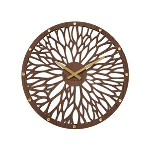Lavvu LCT1180 Nástěnné dřevěné hodiny Wood, 49 cm