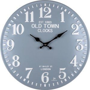 Lowell 21506 Designové nástěnné hodiny pr. 40 cm