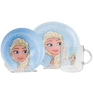Mäser 3dílná dětská jídelní sada Frozen, Elsa