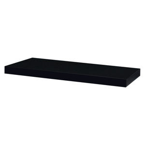 Nástěnná polička Shelfy 60 cm, černá