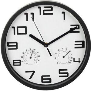 Nástěnné hodiny Bristol, 25 x 4 cm, bílá