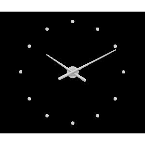 Nástěnné hodiny Lavvu 3D LCT102 stříbrná, pr. 73 cm