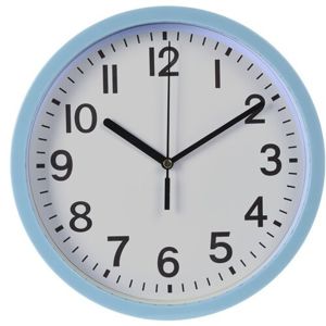 Nástěnné hodiny Mackay modrá, 22,5 cm