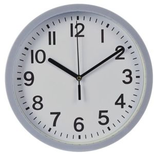 Nástěnné hodiny Mackay šedá, 22,5 cm