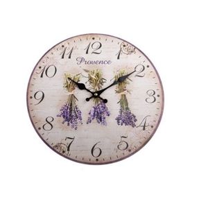 Nástěnné hodiny Provence, 34 cm