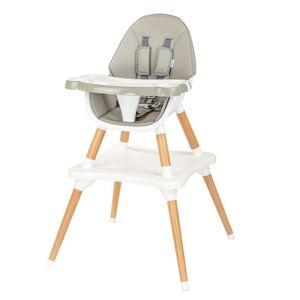 New Baby Jídelní židlička Grace 3v1 šedá, 61 x 101 x 61 cm