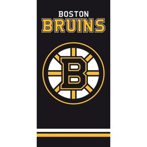 Osuška NHL Boston Bruins Black, 70 x 140 cm