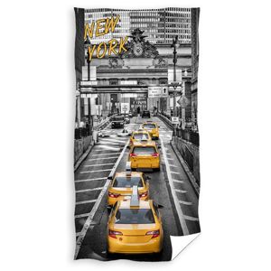Osuška New York Yellow Cabs, 70 x 140 cm
