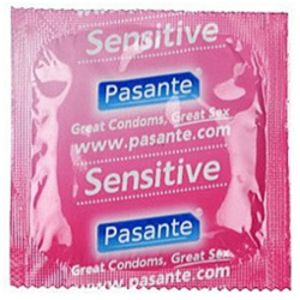Pasante kondom Sensitive tenký, 1 ks