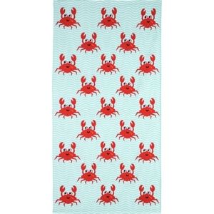 Plážová osuška Crazy Crabs, 70 x 140 cm