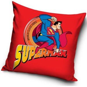 Polštářek Superman red, 40 x 40 cm
