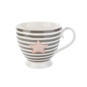 Porcelánový hrnek Striped Star , 460 ml