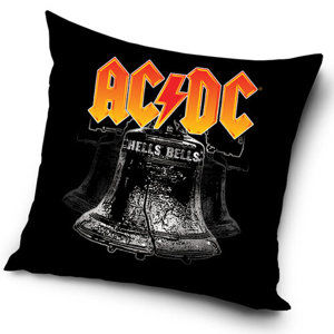 Povlak na polštářek AC/DC Hells Bells, 45 x 45 cm