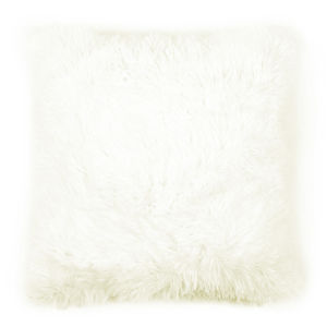 Povlak na polštářek Chlupáč Peluto Uni bílá, 40 x 40 cm