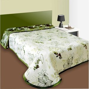 Forbyt Přehoz na postel Lisbon zelený, 140 x 220 cm
