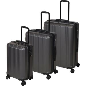 Proworld 3dílná sada cestovních kufrů, šedá
