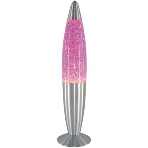Rabalux 4117 Glitter Mini Lávová lampa, růžová