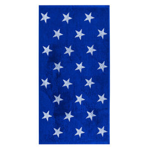 Ručník Stars modrá, 50 x 100 cm
