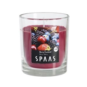 SPAAS Vonná svíčka ve skle Berry Cocktail, 7 cm