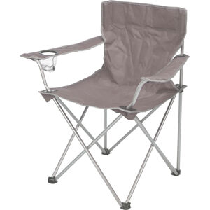 Skládací campingová židle Tyrone, taupe, 51 x 81 cm