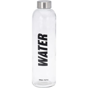 Skleněná láhev na vodu Water, 500 ml