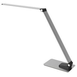 Solight WO51-S LED stolní stmívatelná lampička, stříbrná