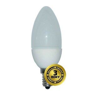 Solight LED žárovka svíčka 6W E14 3000K 510lm