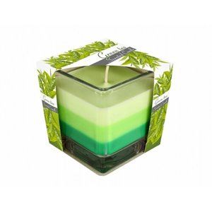 Svíčka ve skle Duha Zelený čaj, 170 g